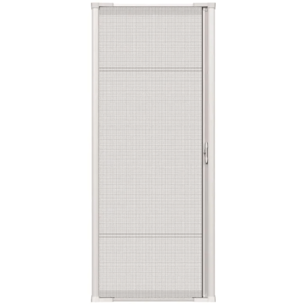 Brisa 36 In X 80 In White Aluminum Frame Retractable Screen Door